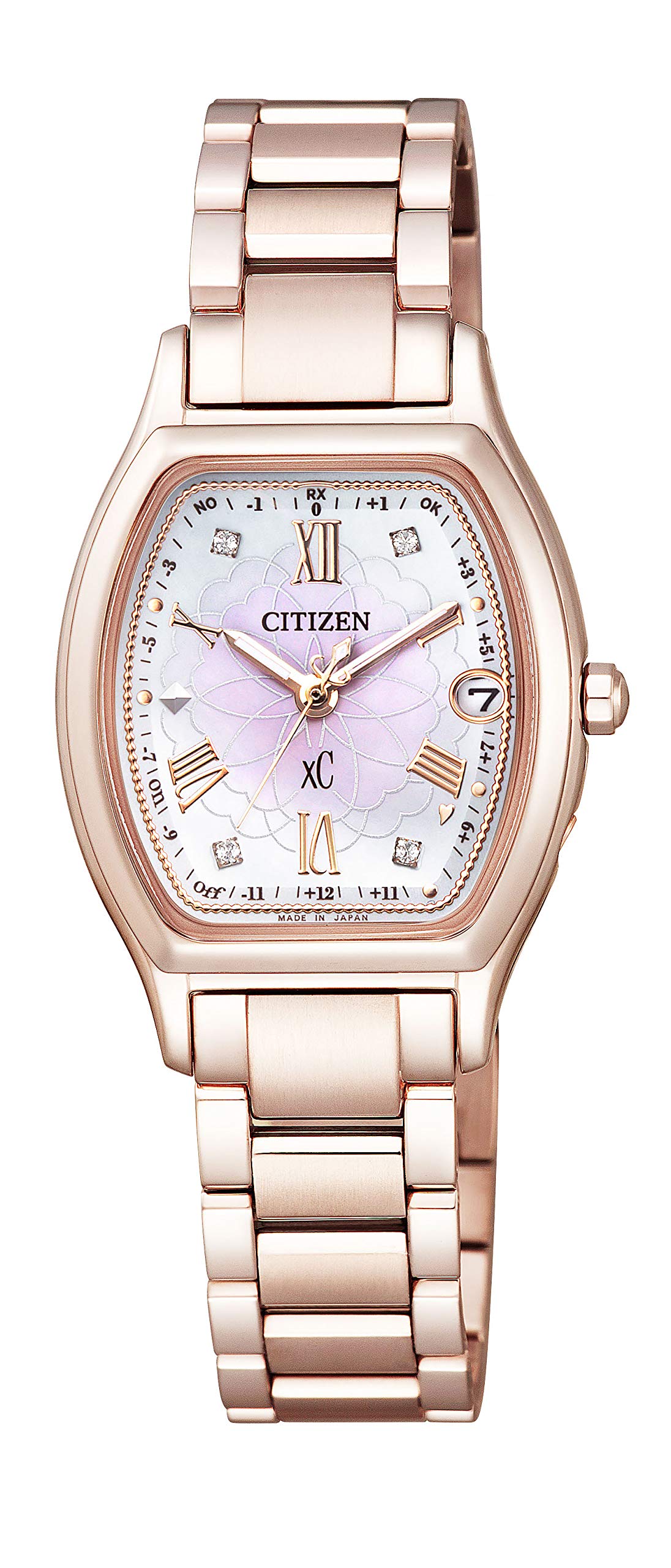 

XC Watch Лімітована серія Подвійний цвіт сакури Лінія Titania Happy Flight Рожевий [CITIZEN] Eco-Drive Радіокерований ES9354-51W Жіночий