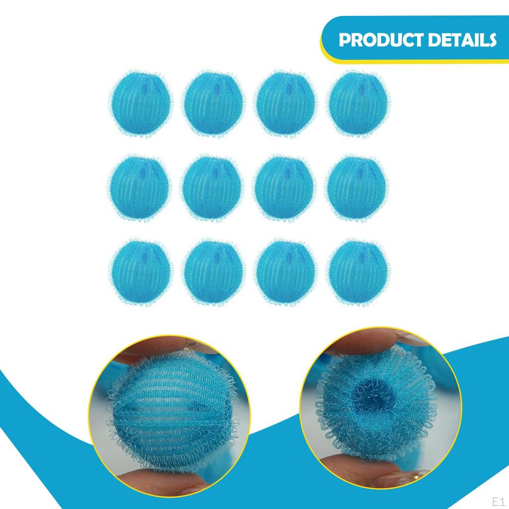 12 Pieces Pet Hair Remover Removal Tool Lint Catcher for Towels Bedding Fleece Won’T Damage