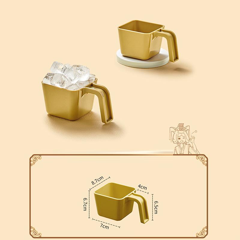 

280/350/470/590 мл Совок для льда Лопатка для льда Пластиковая Квадратная Лопатка для льда Мерный стакан Совок для льда для кофейни Гаджет