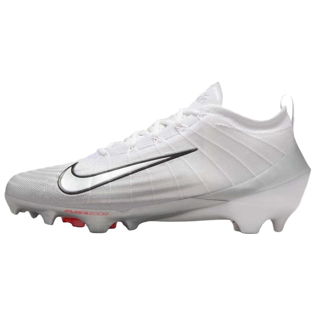 Nike Zoom Vapor Elite 1 'White Metallic Silver' (Unisex) White / Summit White / Bright Crimson / Metallic Silver Soccer Shoes FB3288 100