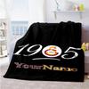 Galatasaray 275 Personalized Name Blanket Multi-purpose Customizable Blanket Durable Comfort Great for Couch Bedding Bed Living Room