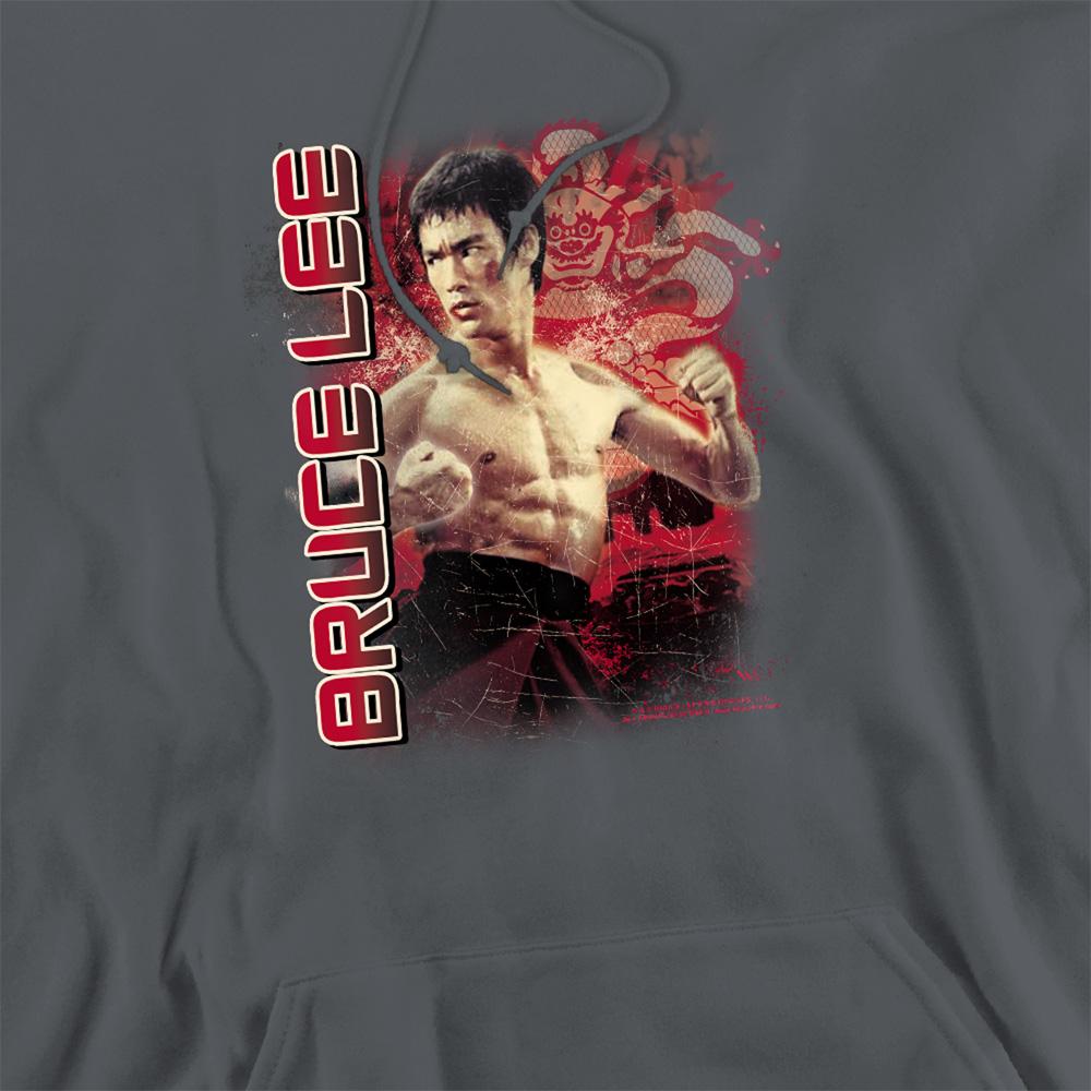 Bruce Lee Unisex Adult Fury Hoodie