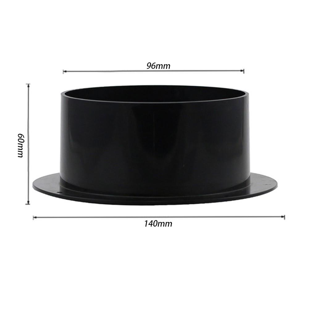 

Flange Duct Connector Odorless Pipe Straight Ventilation 4inch（100mm）