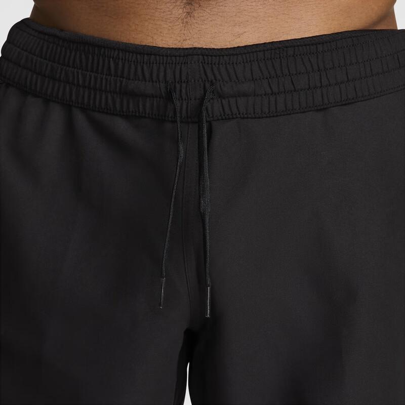 Nike Logo Straight Leg Swim Trunks Men swimwear Black HV7047-010