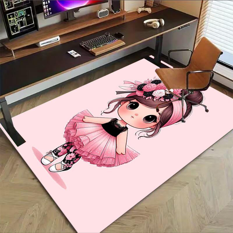 1PC Little Fairy Anti-slip Carpet, Suitable for Office, Bedroomand Playrooms. It Can Also Be Used As a Sofa Footrest cover-R14
