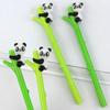 2 Pcs Random Color Cartoon Animal Panda Cute 0.5mm Black Ink Pen Desk Decoration Student Exquisite Gift