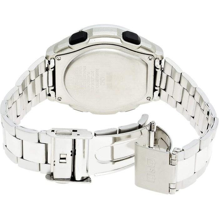[Citizen Q&Q] Watch Q&Q 100m Water Resistant Digital Radio Solar Chronograph MHS7-200 Men's Silver