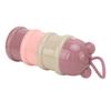3 Schichten Babymilchpulver-Portionierer Abnehmbar Tragbar Stapelbar Drehbar Baby-Snack