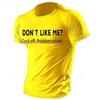 Men's T shirt Tee Graphic Tee Casual Style Classic Style Cool Shirt Don't Like Me? Graphic Prints Funny Letter Print Crew Neck Clothing