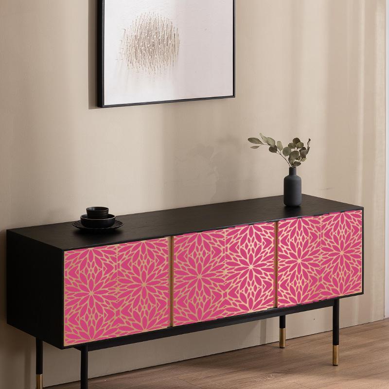 18 Pieces/set, Texture Template, DIY Hollow Painting Template, PET Material, Easy To Clean, Cake Latte Art Mold, Hand-made Poster Painting Tool