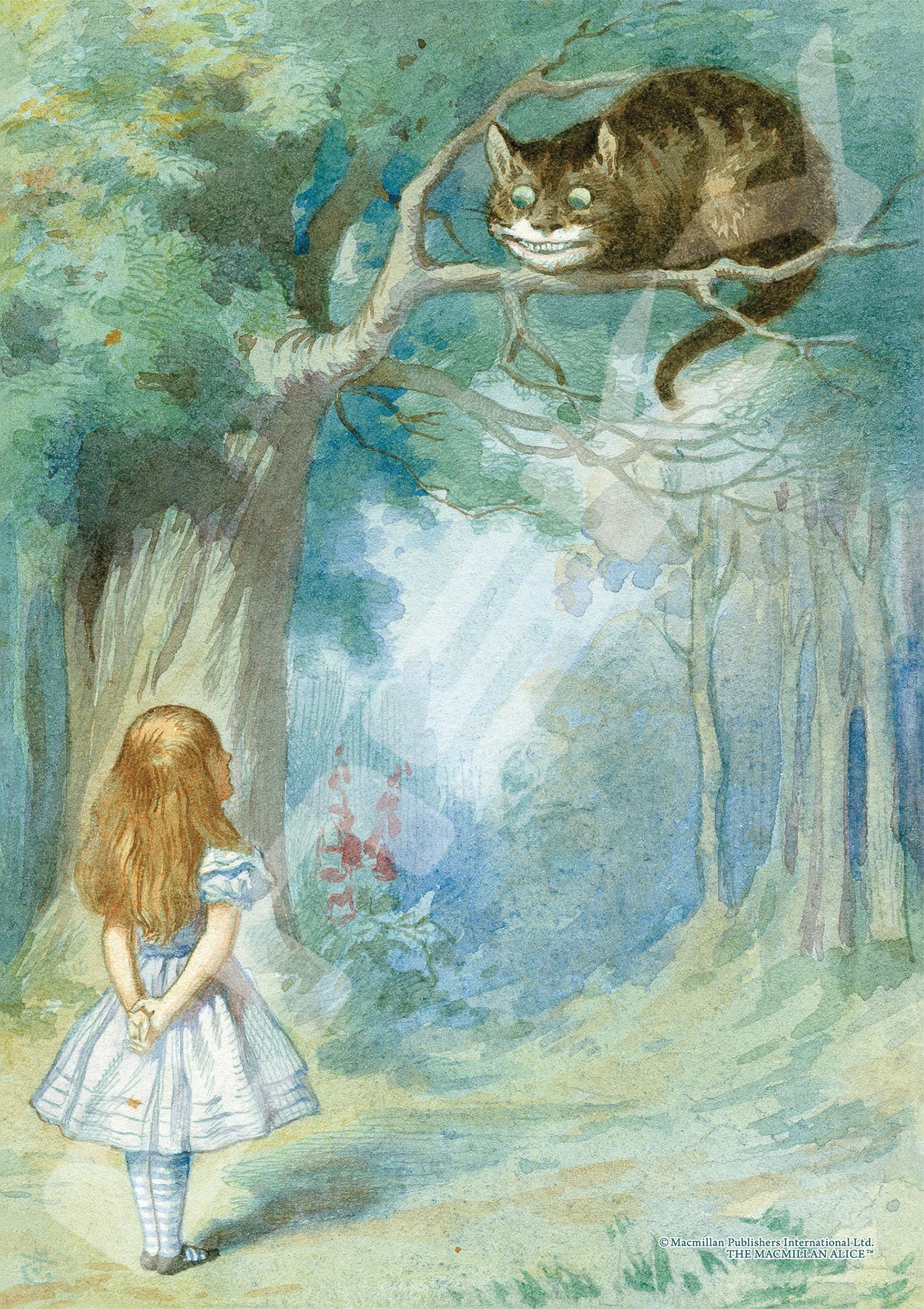 

MacMillan Alice Cheshire Cat Jigsaw Puzzle 208 Pieces (208-115) белый