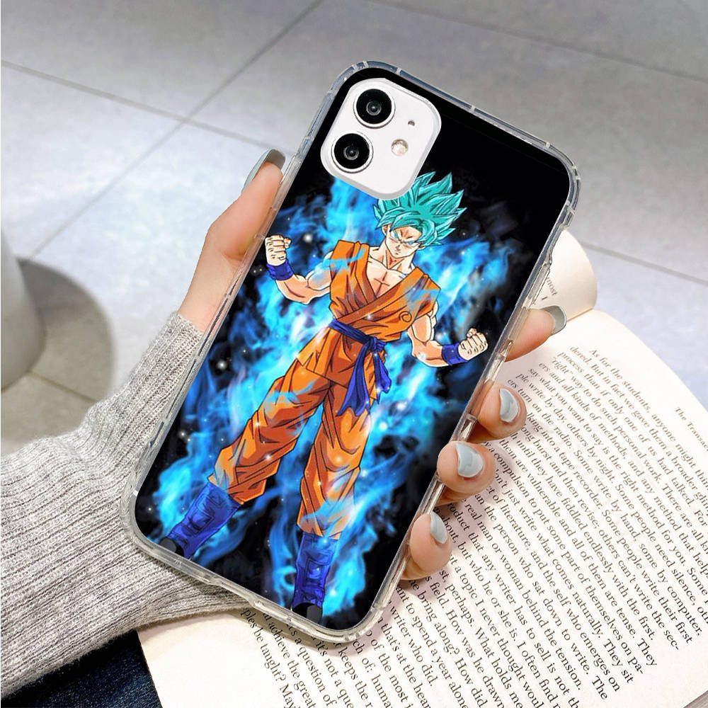 Case for Samsung A04 A14 A23 A34 A54 M23 M33 M52 M53 Realme 10 9 C30S C35 C55 VIVO Y02S Y21 Y51 X80 Pro Transparent Cover WI66 Dragon Ball