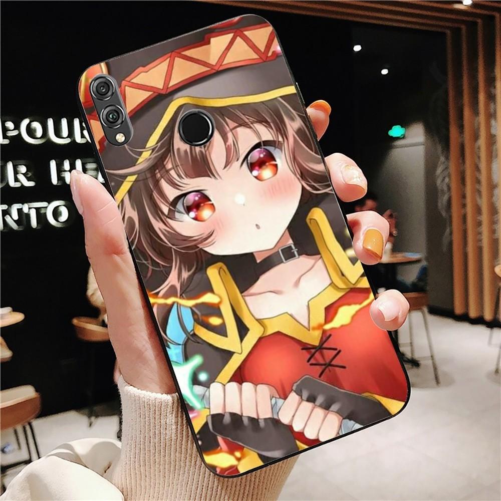 Megumin Phone Case For Huawei Honor 10 lite 9 20 7A 9X 30 50 60 70 pro plus Soft Silicone Cover
