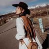 Bohemian Vintage Fringe Embroidered Vest Women Short Waistcoat Ethnic Style Travel Outfit