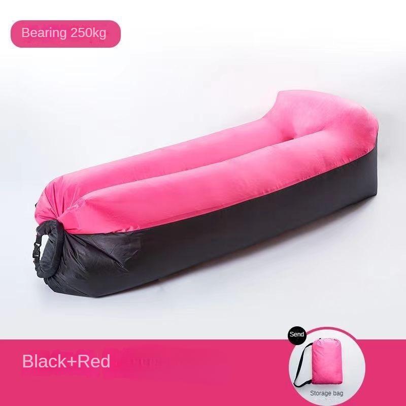 Inflatable Air Sofa Headrest Design Hammock Waterproof Anti-Air Leaking Pouch Couch Air Chair for Outdoor Beach Hiking