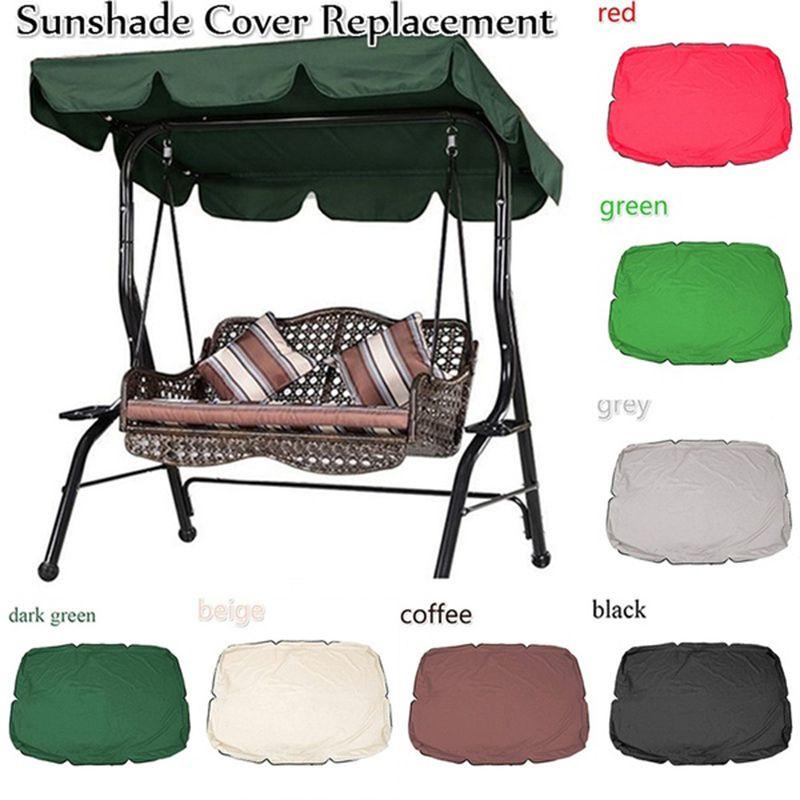 Replacement 23 Seaters Canopy Spare Cover Antiuv For Swing Seat Chair Garden