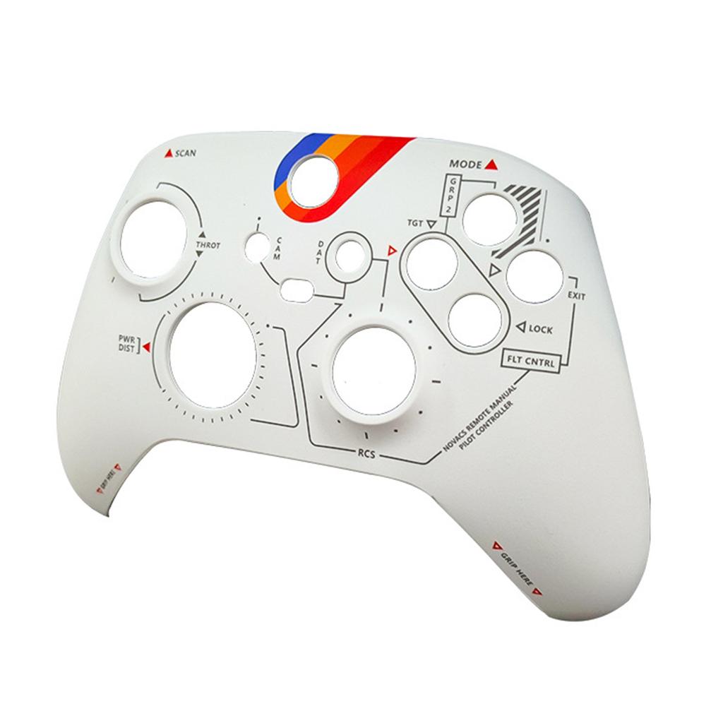 Mjuk beröring Framsida Hölje Skal Ersättning Ansiktsplatta Skydd för Xbox Series Controller Reparationsdel