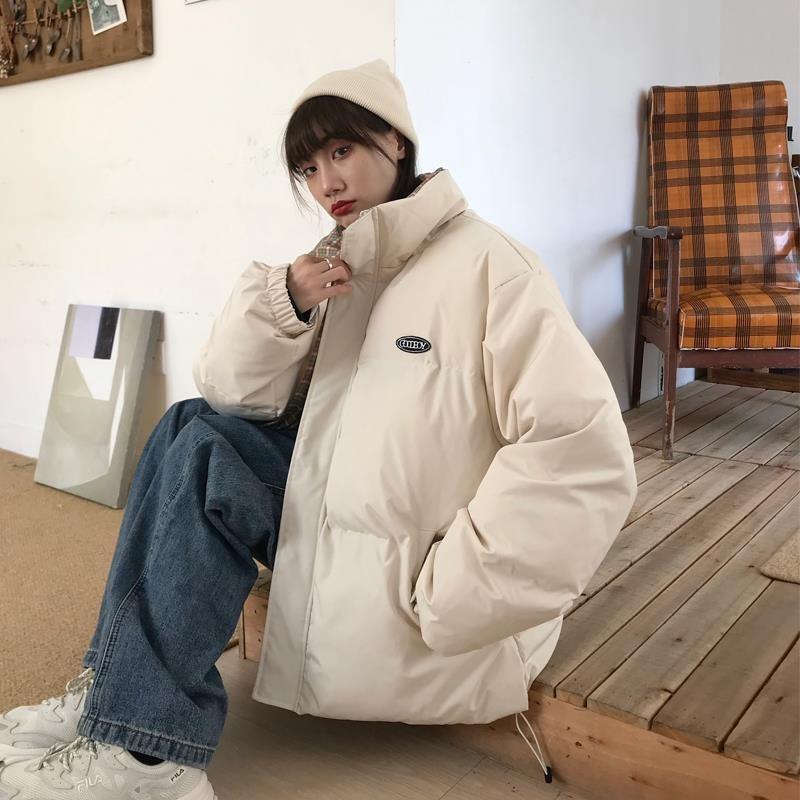 

Женское свободное утолщенное пальто из хлопка S