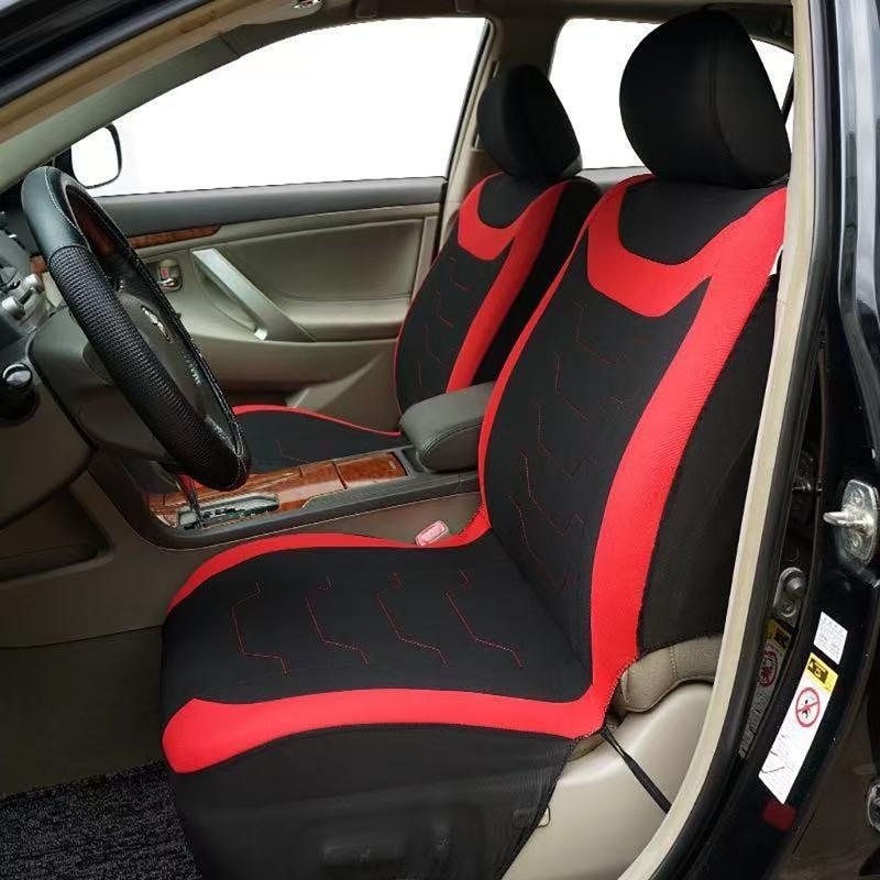 Universal Vehicle Textured Pattern Car Seat Covers For Stylish Appearance Comfort And Seat Protection