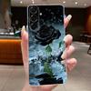 Korpuss Samsung Galaxy A17 5G Tālruņa Vāciņš Silikona mīksts Luksusa Pūķis Jauks Foršs Zēniem Meitenēm Aizmugurējais Vāciņš Caurspīdīgs Bufera Apvalks