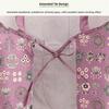 2Pcs Canvas Kitchen Cooking Apron Breathable Household Suspender Work Dress Protective Adjustable Long Sleeve Apron