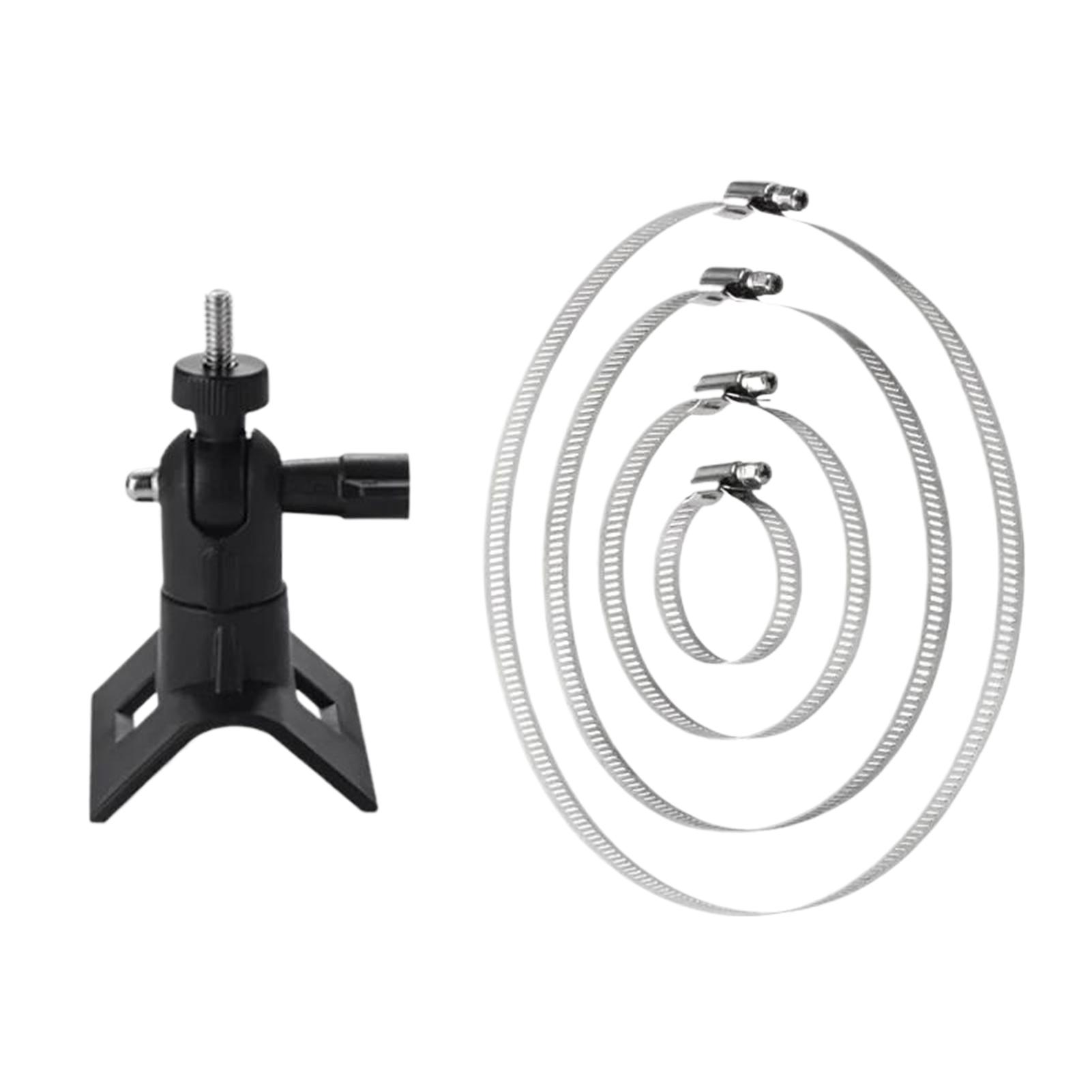 

*Pole Mount Bracket For Ring And Arlo Security Cameras 360° Rotation Mount For Arlo Pro 2 3 4 Fences Universal Camera Mounting Bracket For Eufycam чёрный