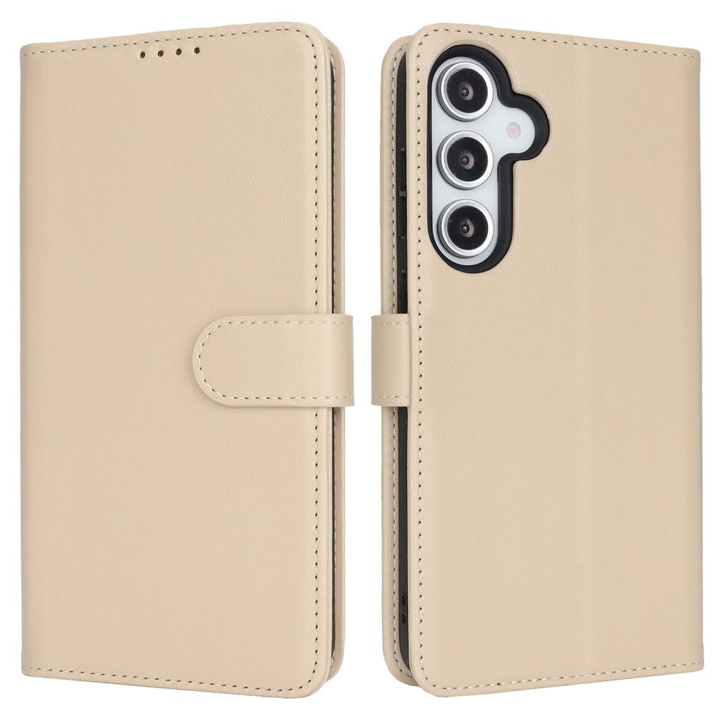 Für Samsung Galaxy A55 5G Ständerhülle Stoßfest Leder Brieftasche Handyhülle