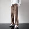Trousers Men's Autumn New Hong Kong Style Trend Ins Loose Casual Pants Men's and Women's Fashion Label Drape Straight Pants