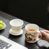 Mountains and Rivers Series Ceramic Tea Infuser Mug