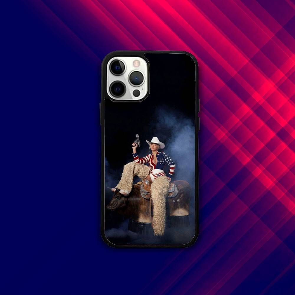 B-Beyonce Cowboy Carter Phone Case For iPhone 16e,16,15,14,13,12,11,Plus,Pro,Max,Mini Magsafe Magnetic Wireless Charging