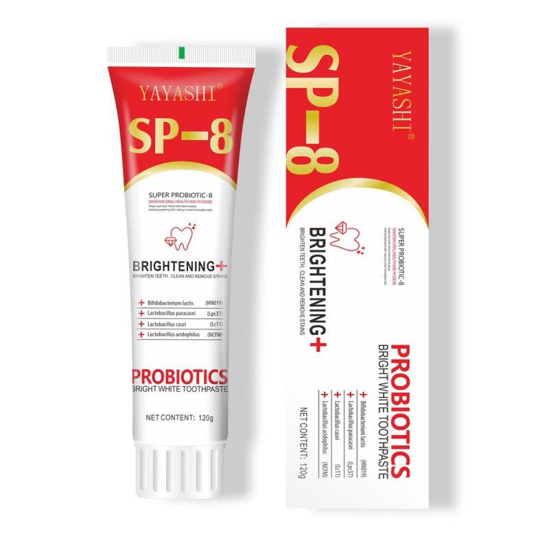 Dentifricio Sbiancante Probiotico per Alito Fresco