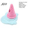 Desktop Pen Storage Container 3D Printed Melting Ice Cream Holder, Novelty Cone Desk Artistic Writing Tool Stand Stand, Funny Organizer, Decorative