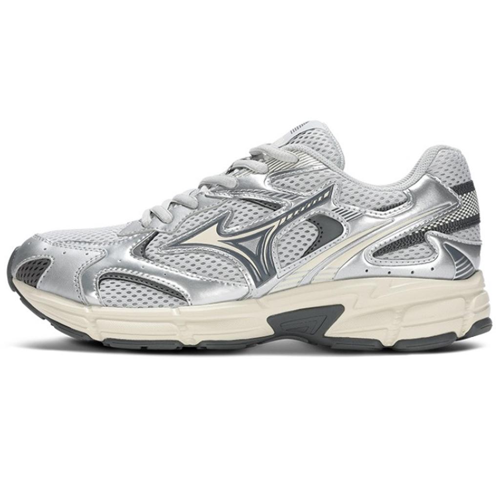 Mizuno Speed 2K Slip Resistant Abrasion Resistant Low top Casual Shoes Unisex Silver Gray D1GH222917(TeamTen-)
