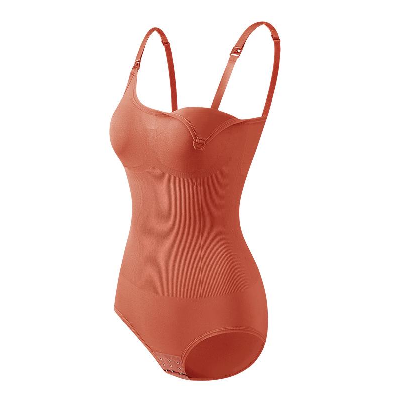 Seamless Postpartum Tummy Control & Nursing Onesie