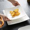 Pure White Ceramic Dining Plate Soup Plate Sushi Plates Pasta Dish Steak Plates Dessert Bowl Sting Disc Dim Sum Dish Fruit Bowl