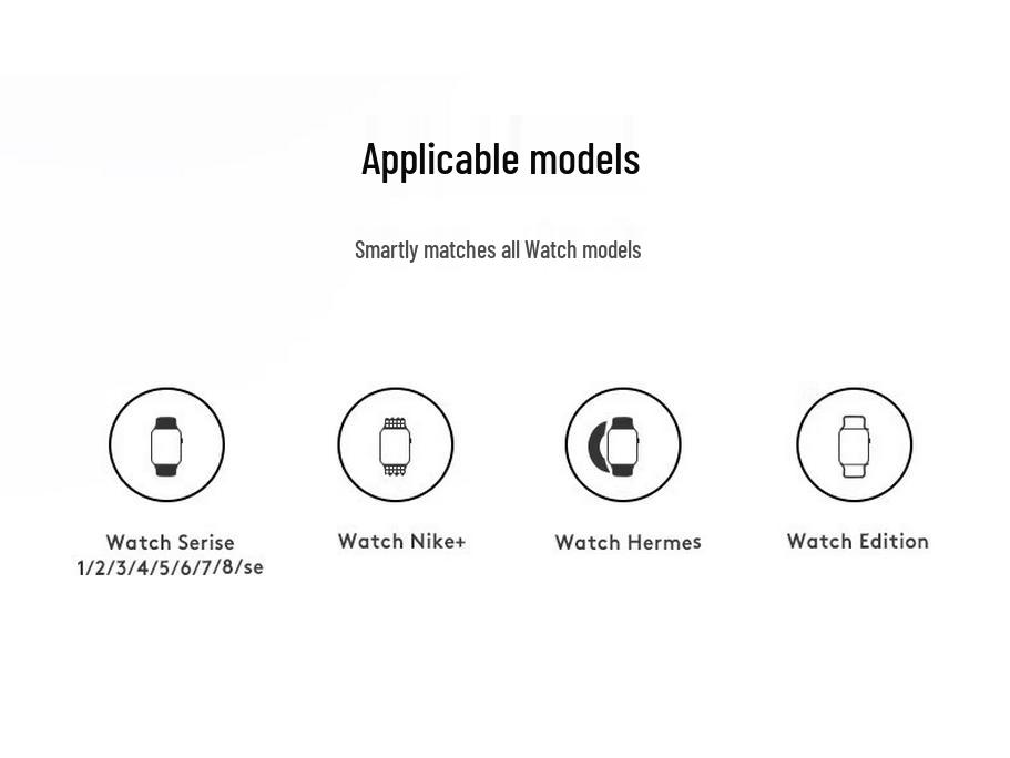 Strong Magnetic Fast Wireless Charger for Apple Watch with Type-C Cable
