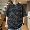 Plus Size 5XL-12XL Fashion Oversized T-shirt Men Tops Casual Vintage Short Sleeve Tee Summer Clothing