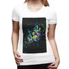 Rubix Rubiks Rubics TShirt for Women Crew Neck Streetwear T Shirts Womens Tees Short Summer Clothes Tops