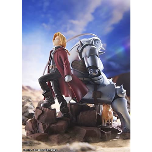 PROOF Fullmetal Alchemist Edward Elric & Alphonse Elric -Brothers- Approx. 250mm Tall Non-Scale PVC Painted Complete Figure