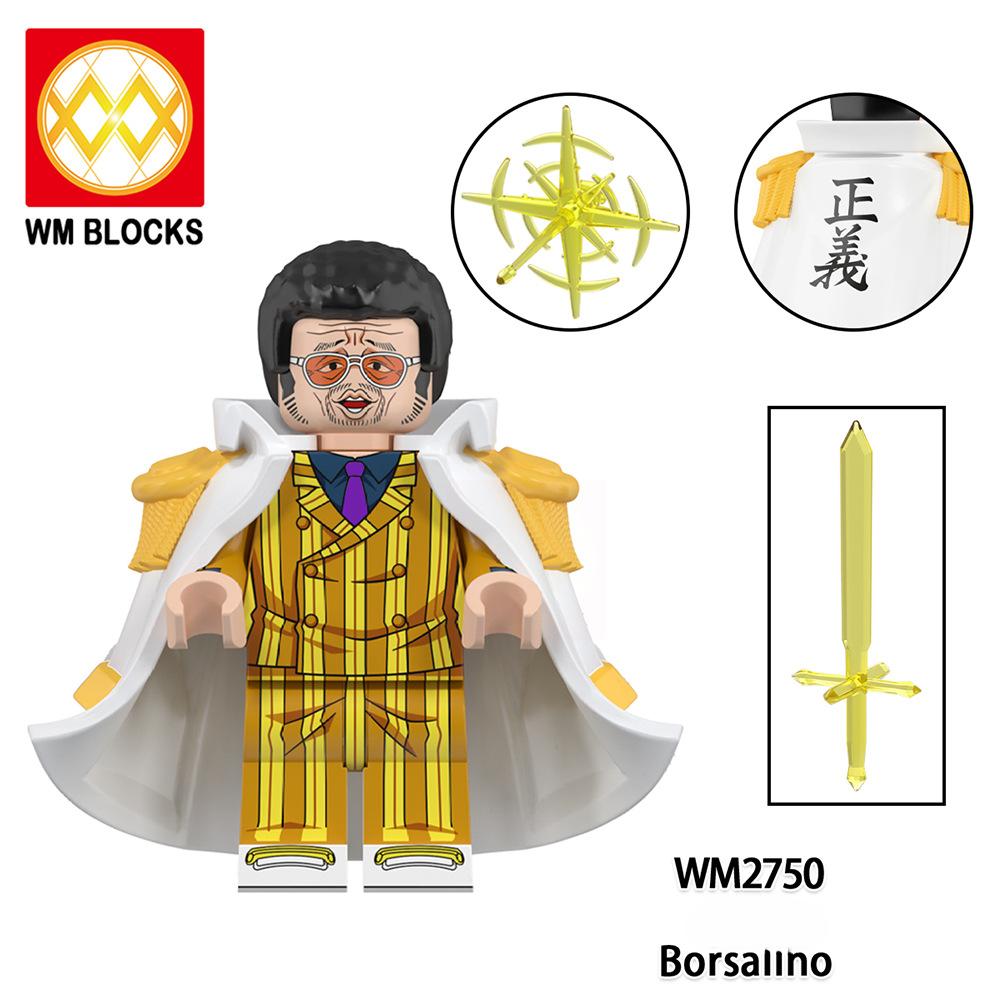 WM6187 Anime Bricks-kompatible actionfigurer Byggeklosser Leker Gaver WM2746