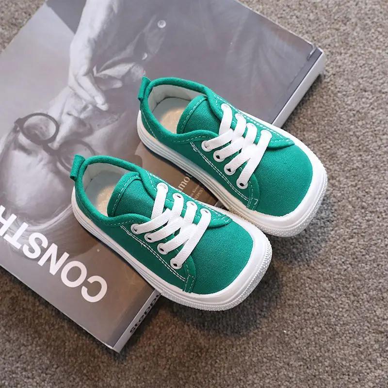 Fashion Trendy Sneaker Girl Mango Toe Versatile Classic Child Sneakers Simple Comfort Kid Canvas Shoe Leopard Print Casual Shoes