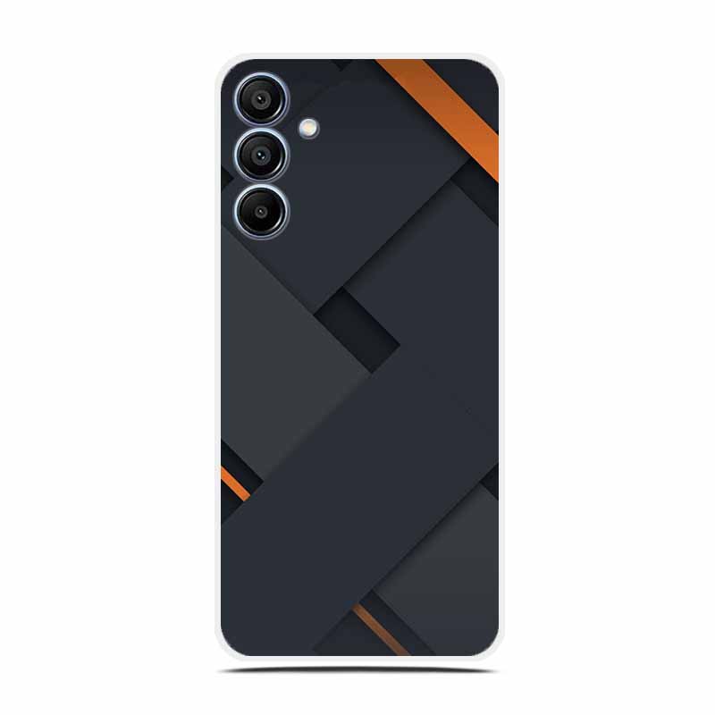 Blumen Klare Hülle Für Samsung A36 A26 A16 Weiche Silikon Handyhülle für Samsung Galaxy A 36 26 16 5G Transparent Luxus Para