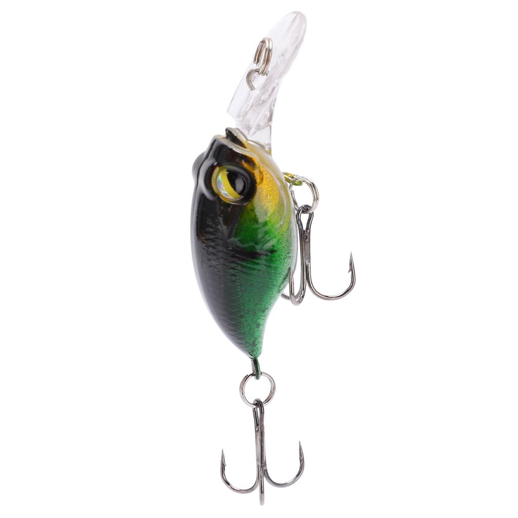 Fishing Mini Minnow Bait High Simulation Three Dimensionals Eyes Artificial Fishing Bait for Outdoor