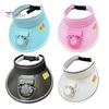 Fan Hat 3 Speed Adjustable Fan Angle Outdoor Hat Rechargeable Small Fan Large Brim Hollow Top Hat Anti-UV Travel Hat