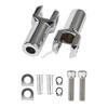 090E High Strength Secure Rear Foot Peg Brackets Supports Holders For Riders And Repair Technicians Improved Bike Aesthetics