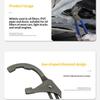 Professional Oil Filter Tool Steel Construction Nonslip Handle Universal For Various Filter Size Easy Storage