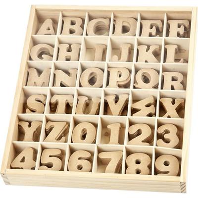 Zahlen und Buchstaben zur Dekoration. Art. 57408