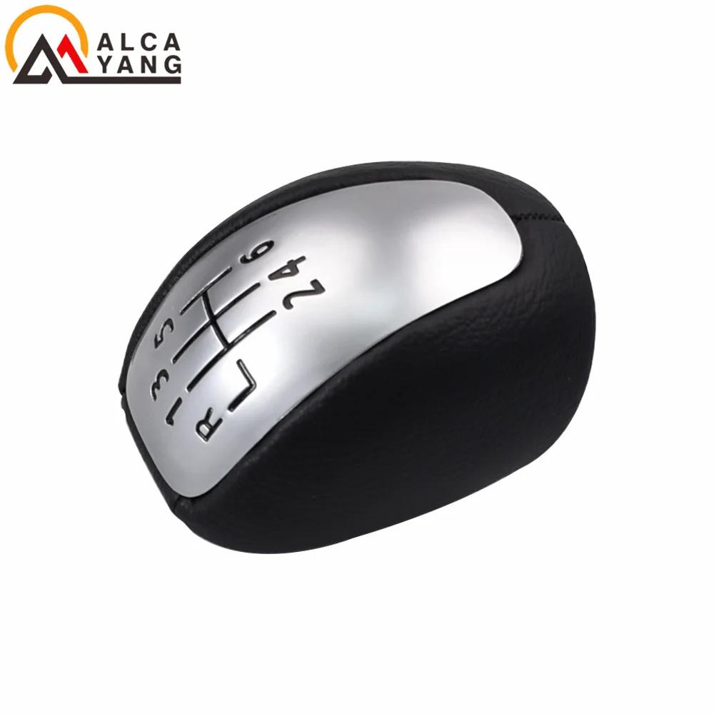 For Renault Laguna III MK3 2007-2014 Manual Head Gear Cover Gaitor Boot Shift Lever Stick PU Leather Gear Shift Knob