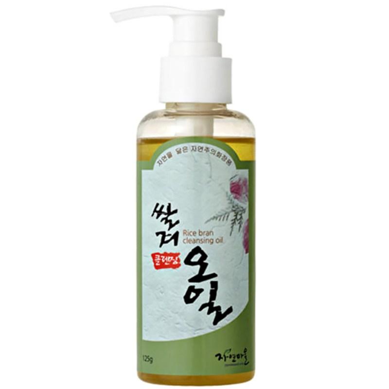 Jayeonmaeul Rice Bran Cleansing Oil, 125g, 1 pcs