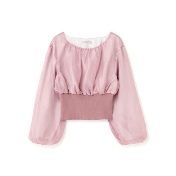 Jill by Jill Stuart Ribbad Genomskinlig Blus